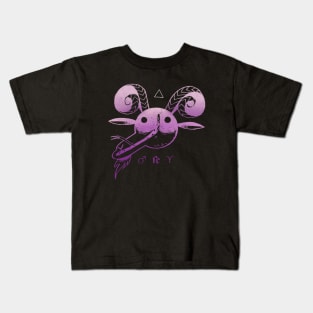 Zodiac Aries #1 violet Kids T-Shirt